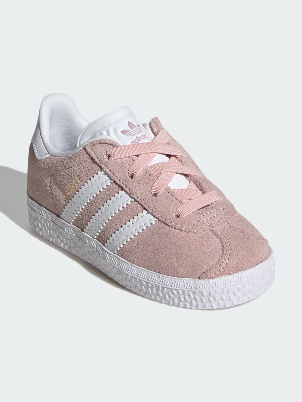 GAZELLE COMFORT CLOSURE ELASTIC LACES SHOES KIDS 7K